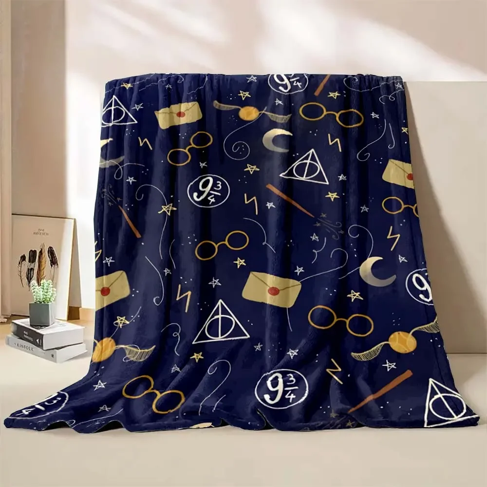 Гарри Поттер Волшебные Инструменты с принтом мультфильма Одеяло для детей и