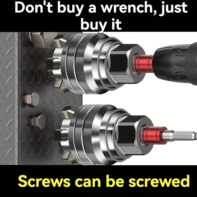 Универсальный набор торцевых ключей ручной универсальный винтовой торцевой