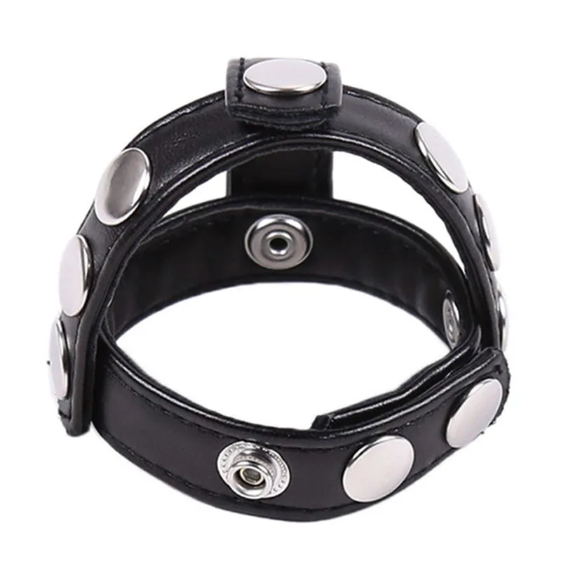 Мужское кожаное кольцо для пениса клетка жгуты растягиватель и мяча ремень