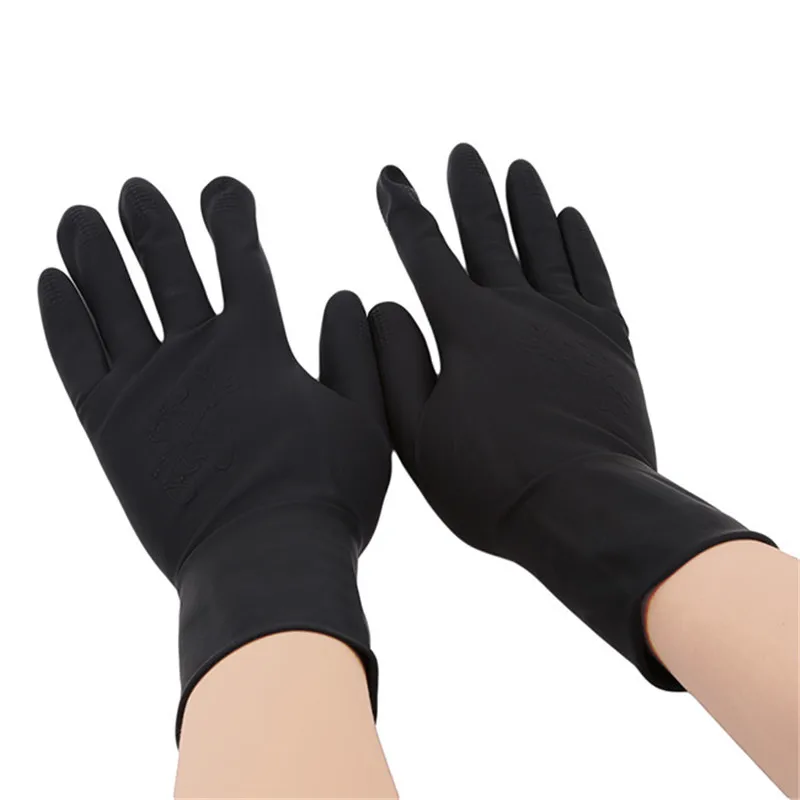 Ing Gloves Barber Thicker Rubber Gloves Hair Styling Tools Salon Accessories