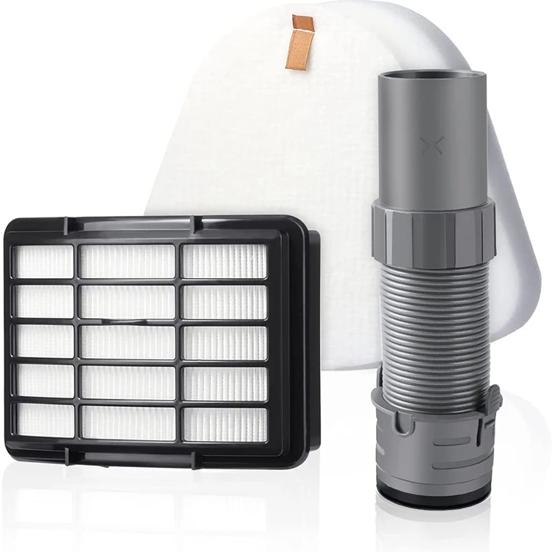 

Hot 1 Set Replacement Filter Set with Floor Nozzle Hose Compatible with for Shark Navigator NV350, NV351, NV352,NV356 Vacuum