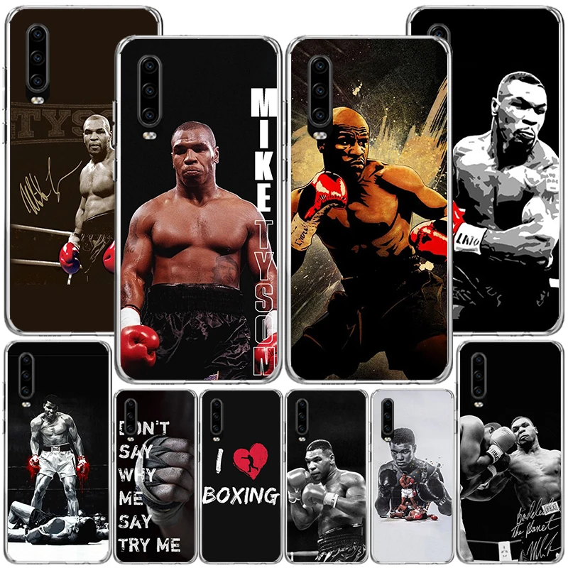 Чехол для телефона Mike Tyson Boxer Man Huawei P40 P30 P20 P10 Lite Mate 20 10 Pro P Smart Z Y5 Y6 Y7 Y9 с