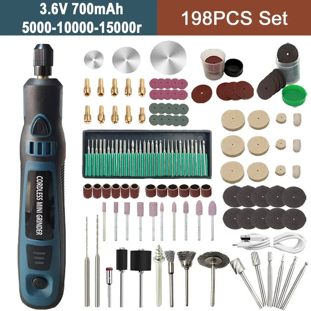 

Мини-шлифмашина 3-скоростная Li-Ion 22Вт