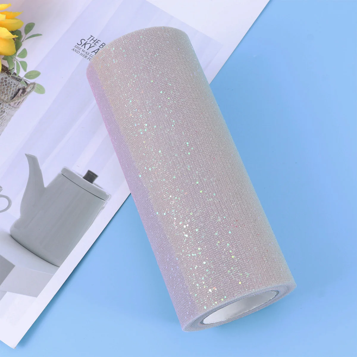 

Tulle Rollstutu Decoration Ribbon Spool Wedding Runner Roll Spools Table Bulk Material Craft Fabric Cloth Gift Crafts Wrap