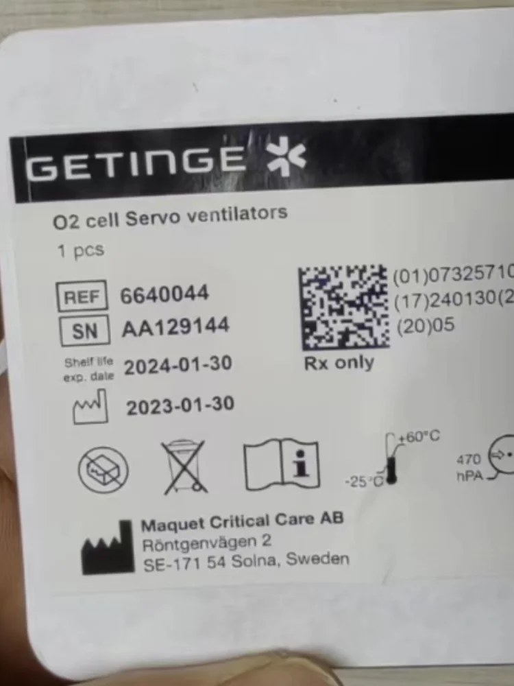 Maquetservo I/SERVO S кислородная батарейка 6640044 датчик