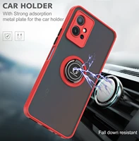 ring holder phone case for vivo t1 pro s15e y76 y76s y55 y21s y33s y20 y11 y12 y15 y17 v21 magnetic car shockproof matte cover