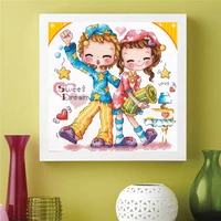 cross stitch set chinese cross stitch kit embroidery needlework craft packages cotton fabric floss new designs embroideryso349