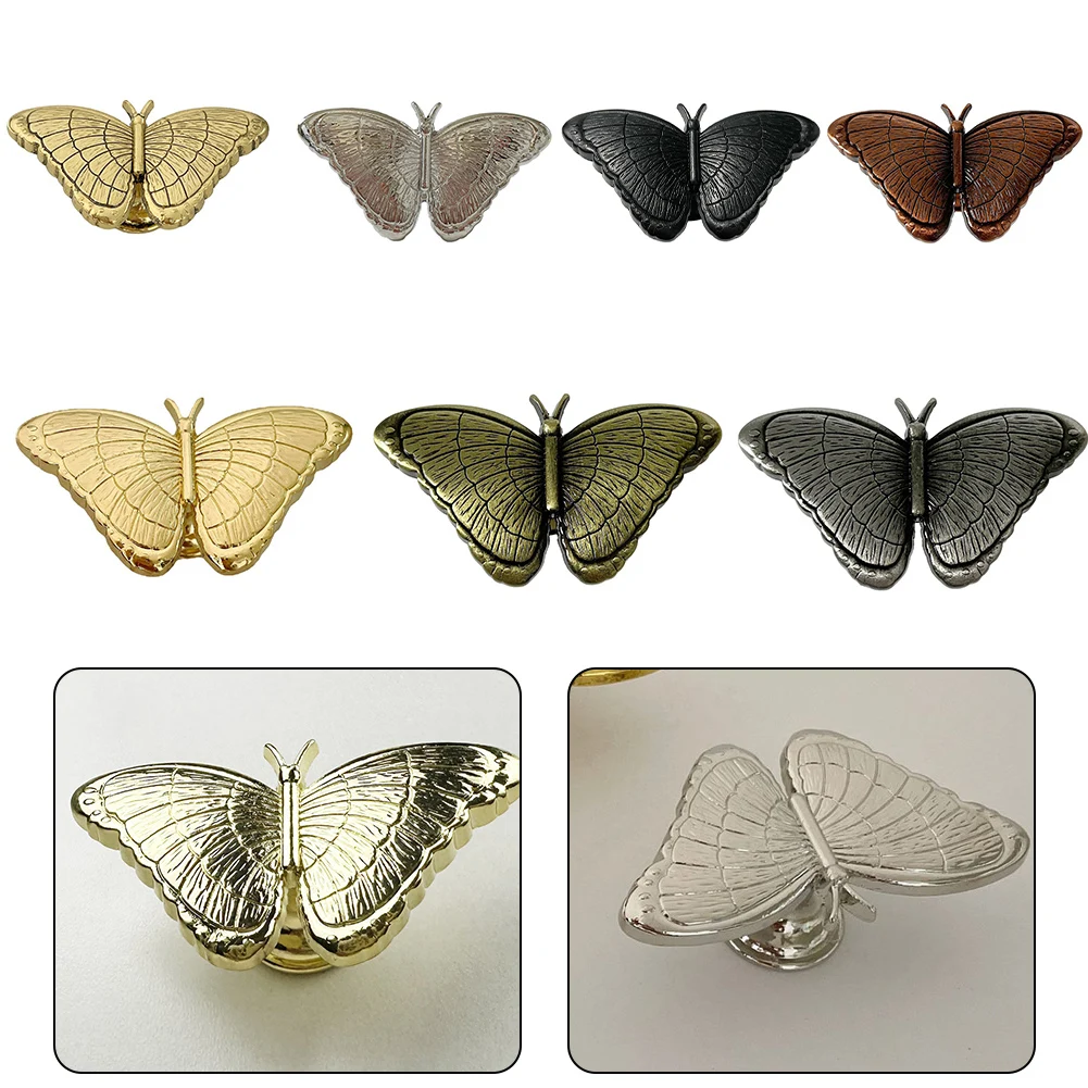 

Butterfly Shape Furniture Handles Drawer Handles Knobs Wardrobe Cabinet Pulls Zinc Alloy Kitchen Cupboard Furniture Hardware