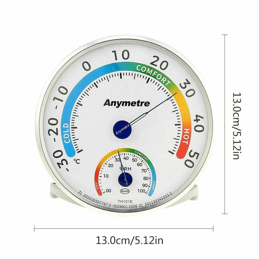 

Temp Thermo Hygrometer Thermo Hygrometer Analog Climate Hermometer Home Thermometer Humidity Hygrometer Mini Outside