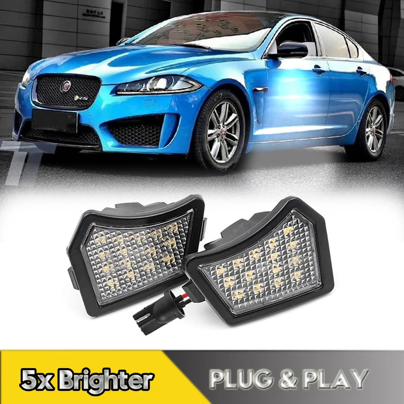 

2Pcs LED Under Mirror Lights Puddle Lamps For Jaguar XJ XK XF XE XKR X350 Volvo XC90 XC70 S60 V40 V70 S40 V50 C30 S80 V60 C70