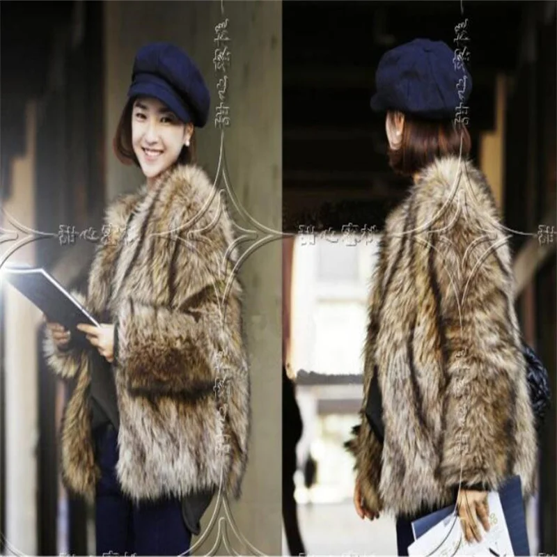 Autumn short faux mink leather jacket womens winter thicken warm fur leather coat women slim jackets jaqueta de couro fashion