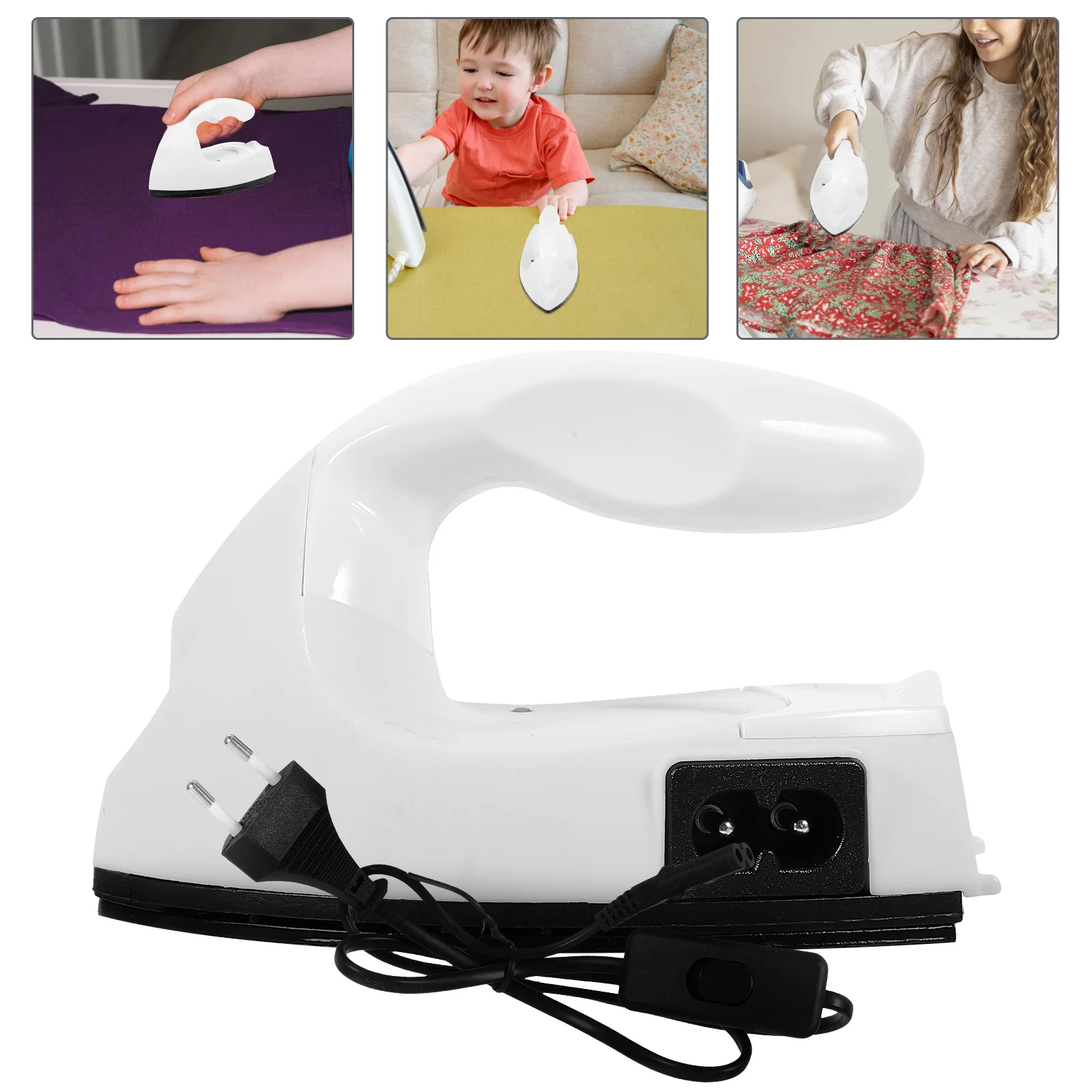 

The Iron Electric Steamer Lightweight Handheld Portable Travel Small Ironing Machine
