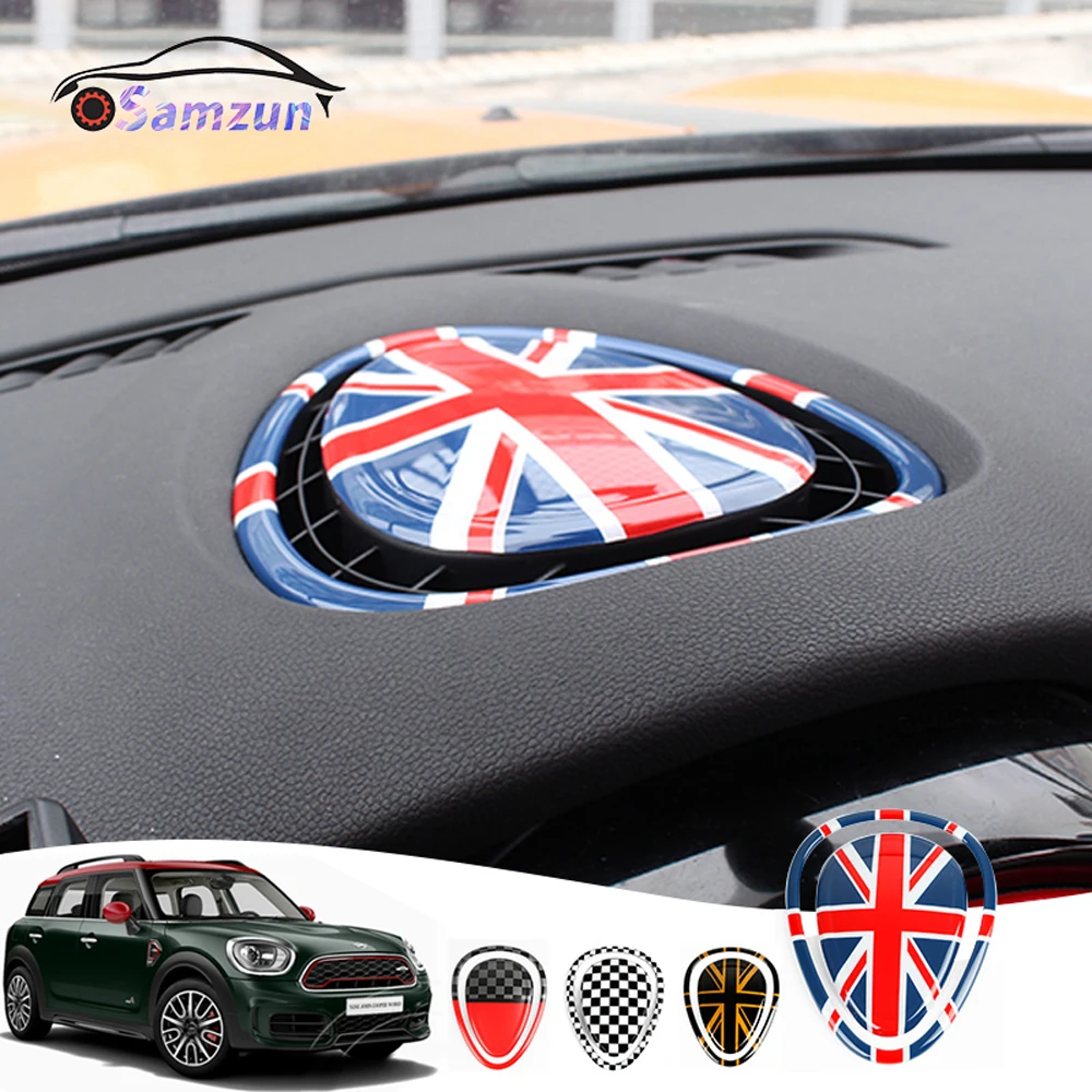 For MINI Cooper F54 Clubman F55 F56 F57 Hardtop Car Interior Styling Dashboard Outlet Sticker Center Console Cover Accessories