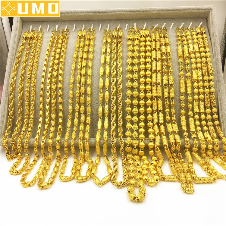 

6mm Rope Chain Link Yellow Gold Filled Twisted Womens Mens Necklace Chain 23.6"