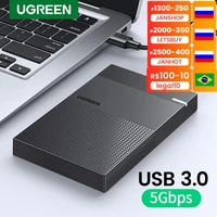 ugreen hdd case 2 5 hard drive enclosure usb type c sata 5gbps for ssd hdd 9 5 7mm external hard drive disk case support uasp