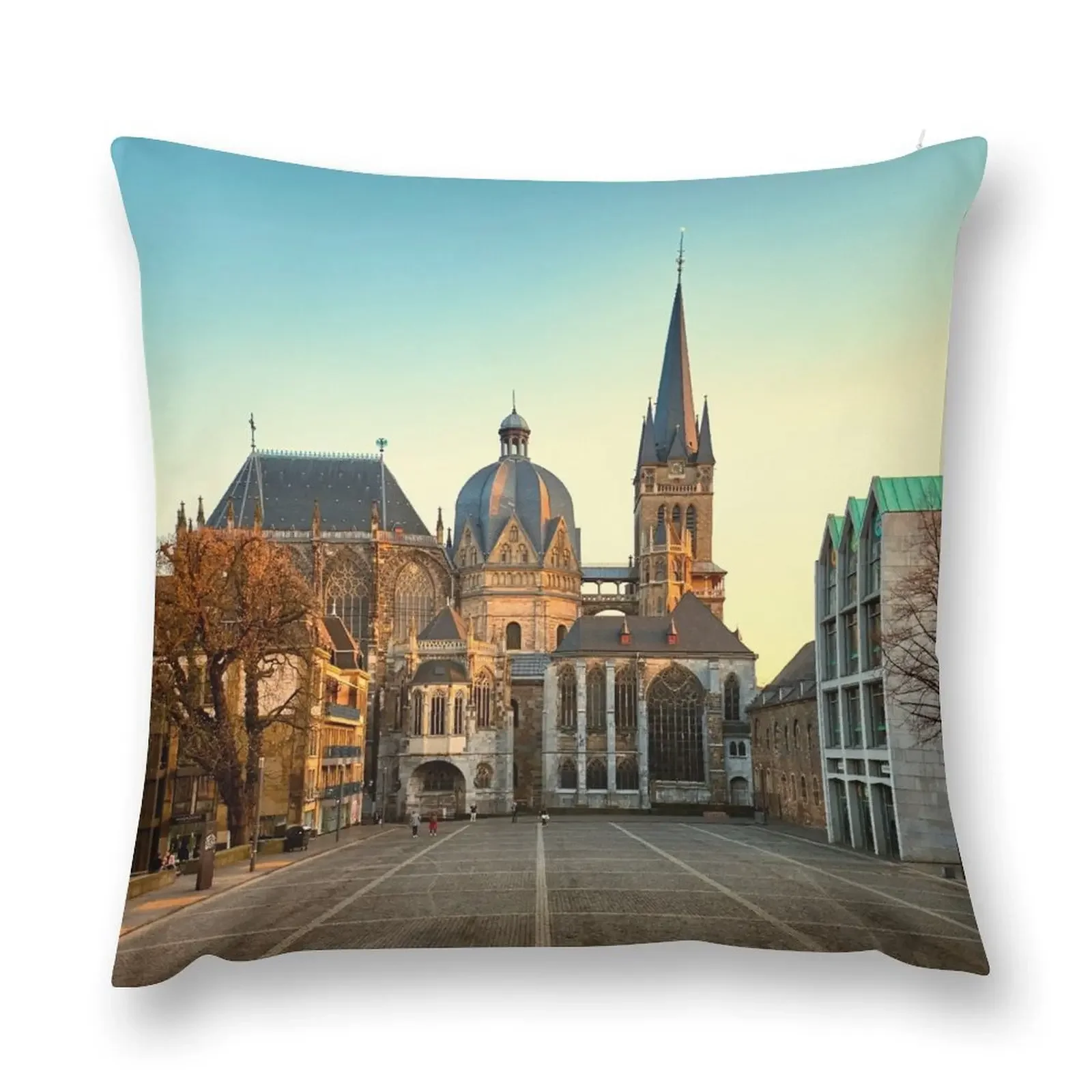 Aachen Cathedral Декоративная подушка Подушки для кровати Наволочка Осенняя наволочка