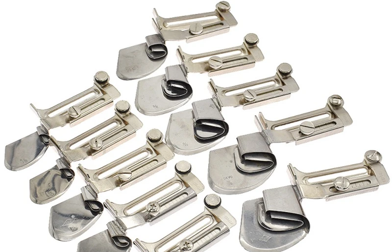 

Overlock Folder Bending Sewing Machine Foot A11/S72L Flat Hemmer BIinder Feet Diy Sewing Machine Knitting Accessories