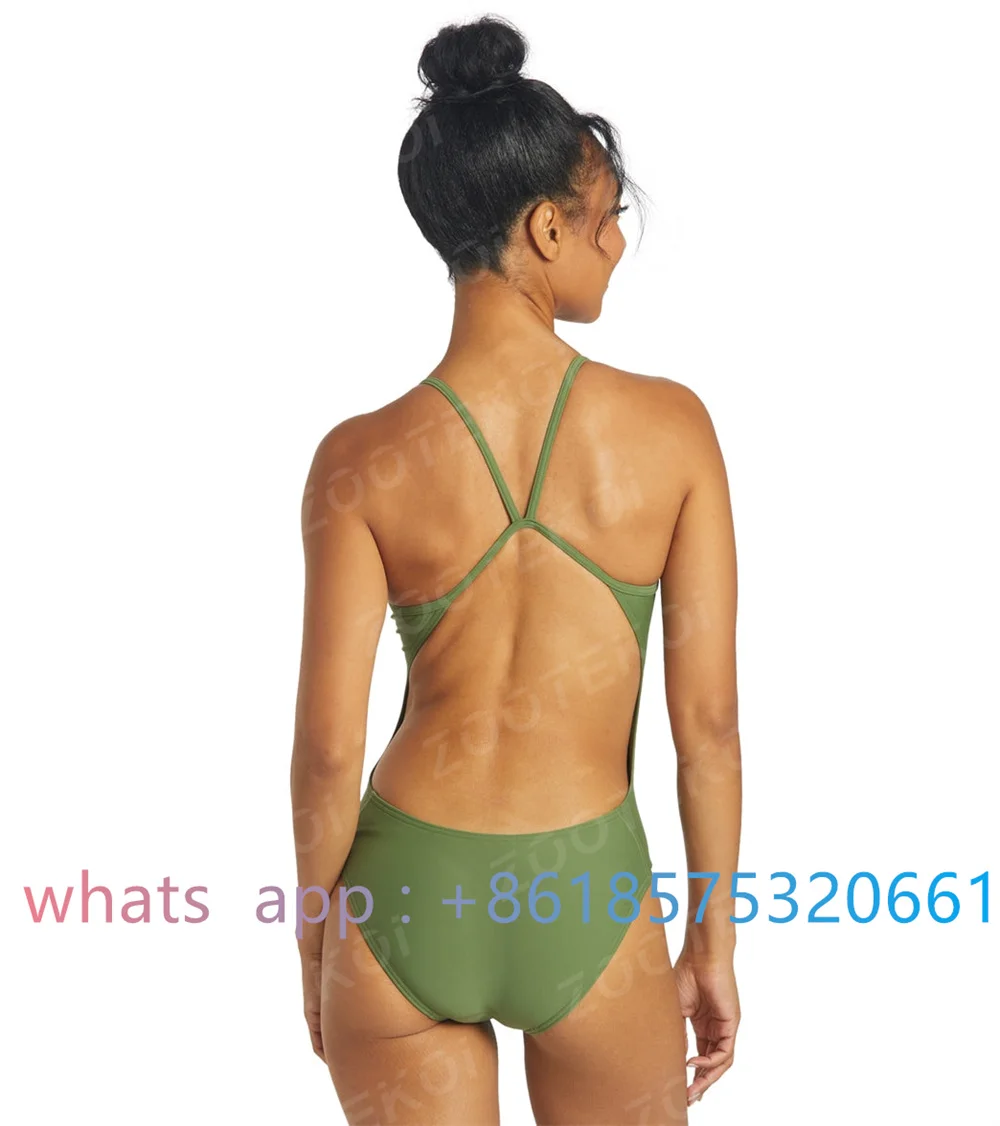 Micro Back One Piece Swimsuit Women's One Piece Swimsuit Competitive swimsuit Functional Training Swimming 2023