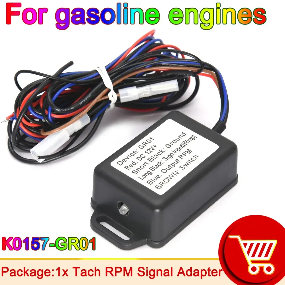 1 шт. адаптер тахометра для автомобиля, лодки, яхты, двигателя, тахометра, адаптер сигнала об/мин, датчик тахометра