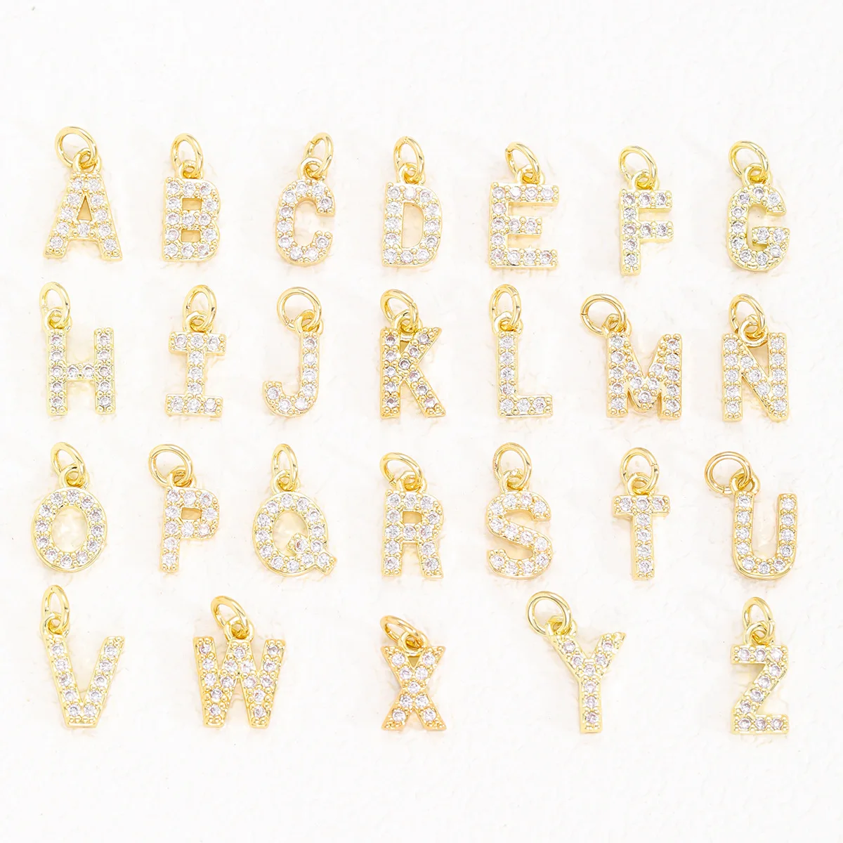 Ожерелье с подвеской в виде букв A-Z для женщин и мужчин колье из нержавеющей стали