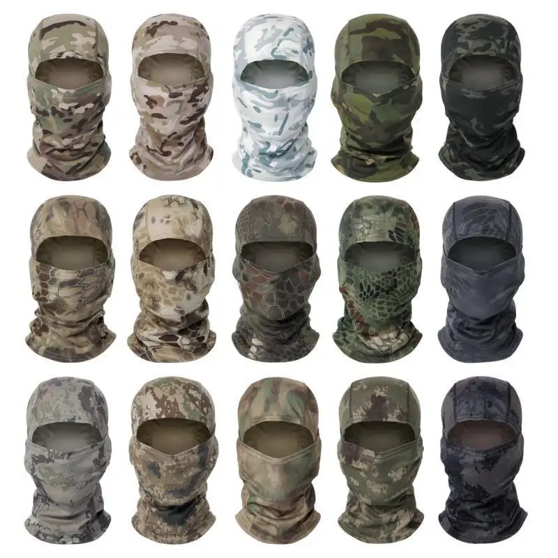 

Tactical Military Full Face Mask Shield Cover Cycling Army Airsoft Hunting Hat Camouflage Scarf