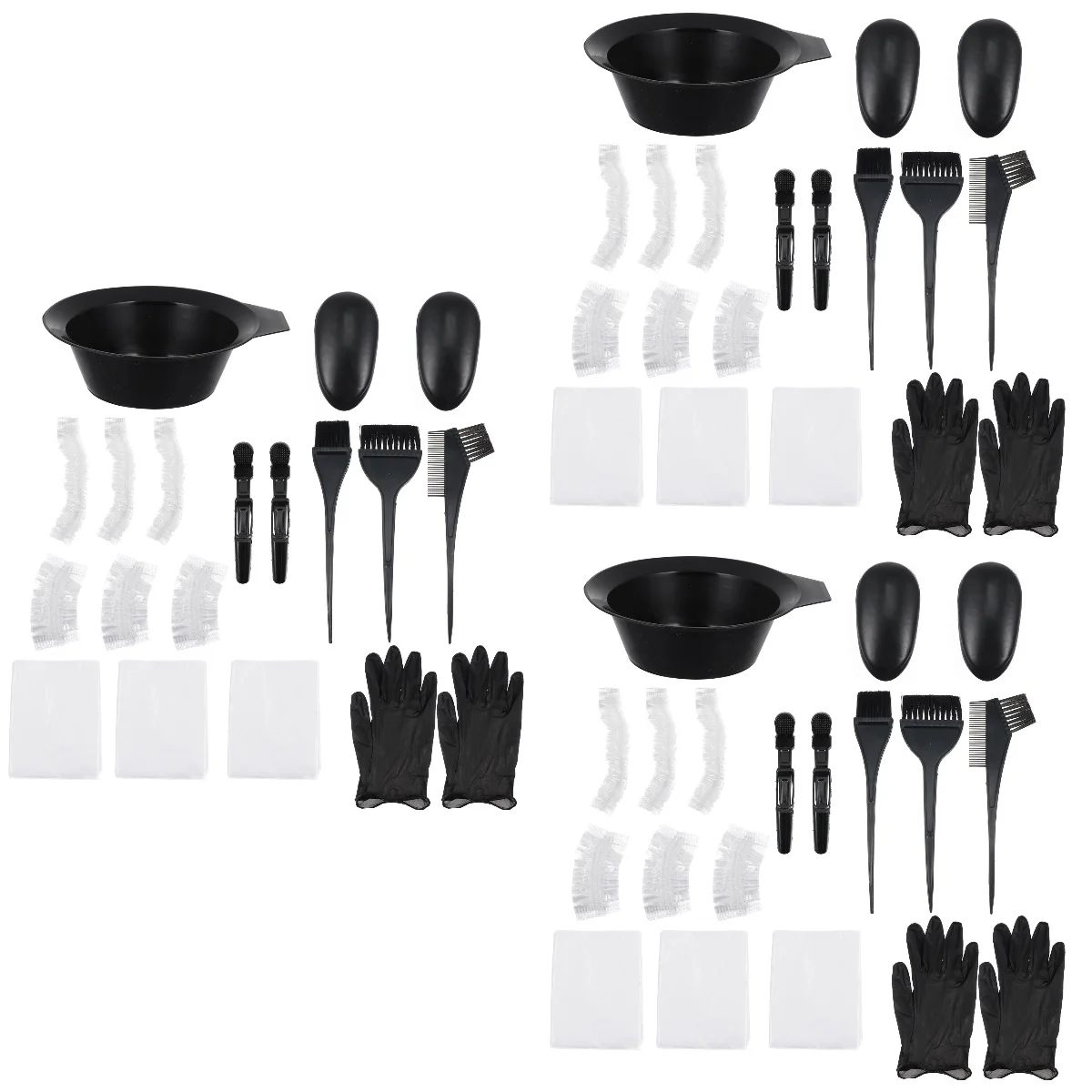 

141 pcs Hair Dyeing Kit Hair Dye Professional Hair Highlighting Barber Salon Tool