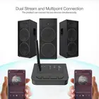 80 м Дальний диапазон Bluetooth 5,0 передатчик приемник низкая задержка aptX HD Spdif RCA Jack AUX 3,5 мм беспроводной аудио адаптер ТВ PC автомобиль