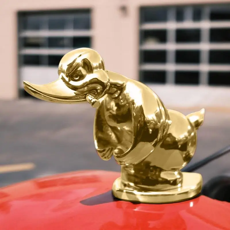 

1 Pc Mighty Duck Cover Ornament Angry Duck Hood Ornament Cute Car Accessories to Reflect The Owner's Personality And Aesthetic