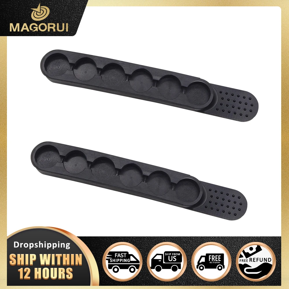 

Скоростная лента Magorui 2 шт./комплект, подходит для удержания 6 патронов для револьвера в поясной сумке, аксессуары для пистолета