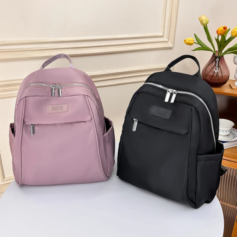 Легкий женский рюкзак ткань Оксфорд новый модный и холст 2024 нейлоновый