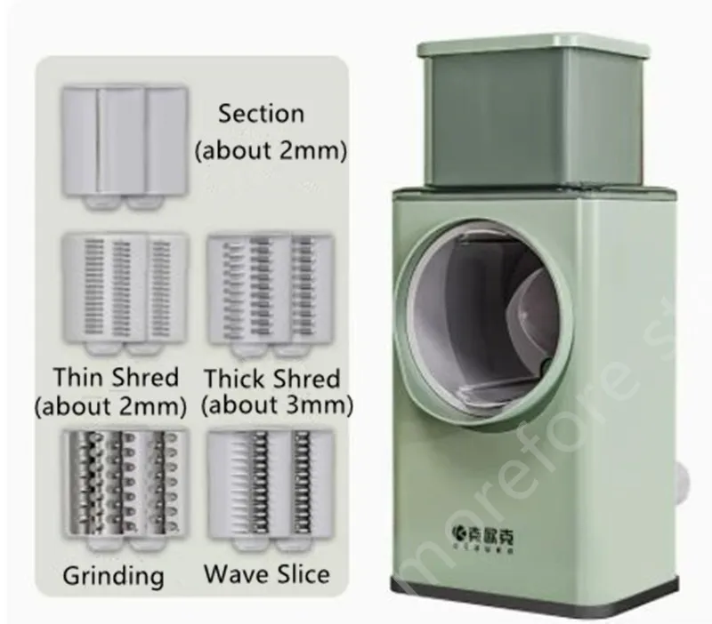 

Кухонная ручная 1 круглая Терка на 3 аксессуара