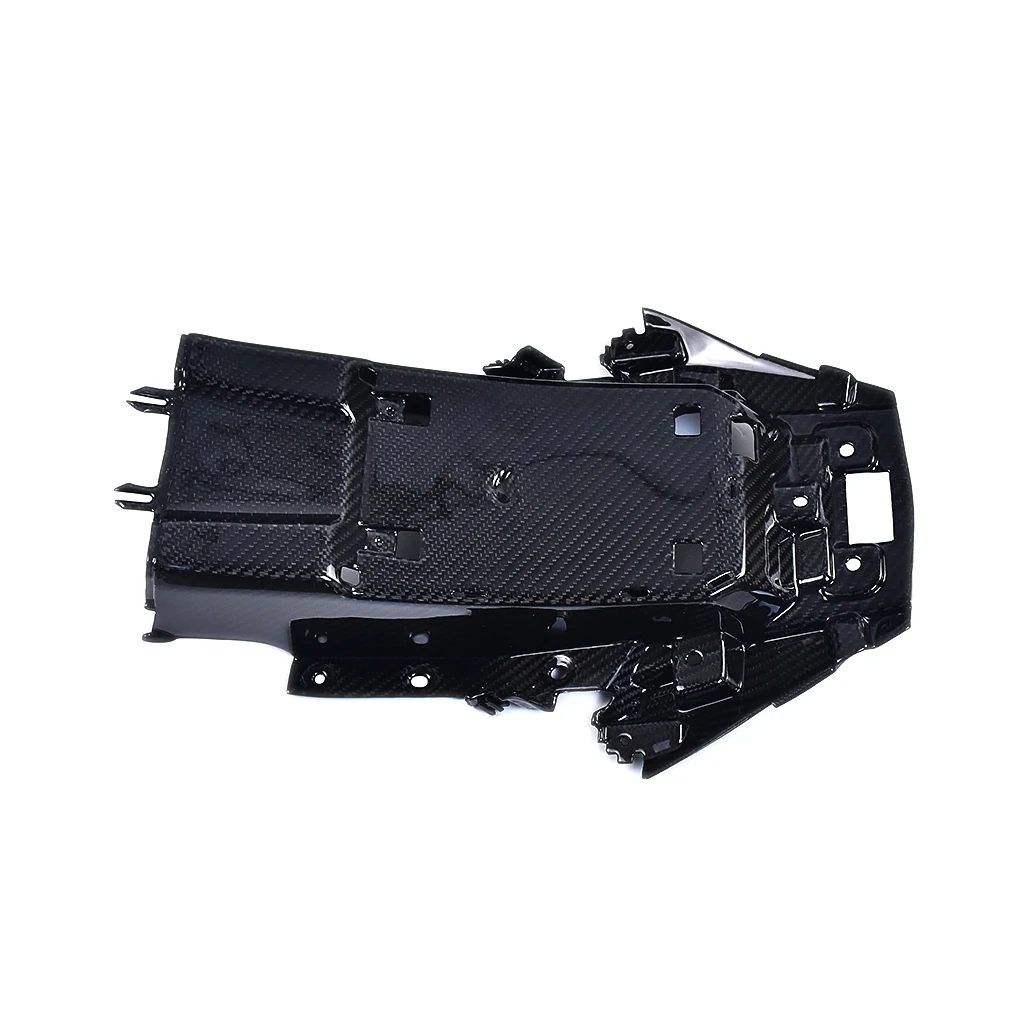 Нижний чехол на сиденье мотоцикла из углеродного волокна 3K для BMW S1000RR M1000RR S1000R