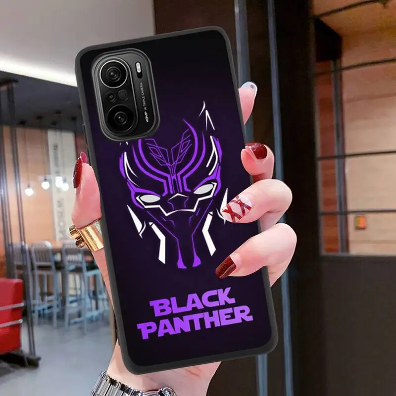 Чехол для телефона с супергероями Marvel Черная пантера Xiaomi Mi Note 11 10 9 8 6X 11X Lite 9T CC9 Pro SE