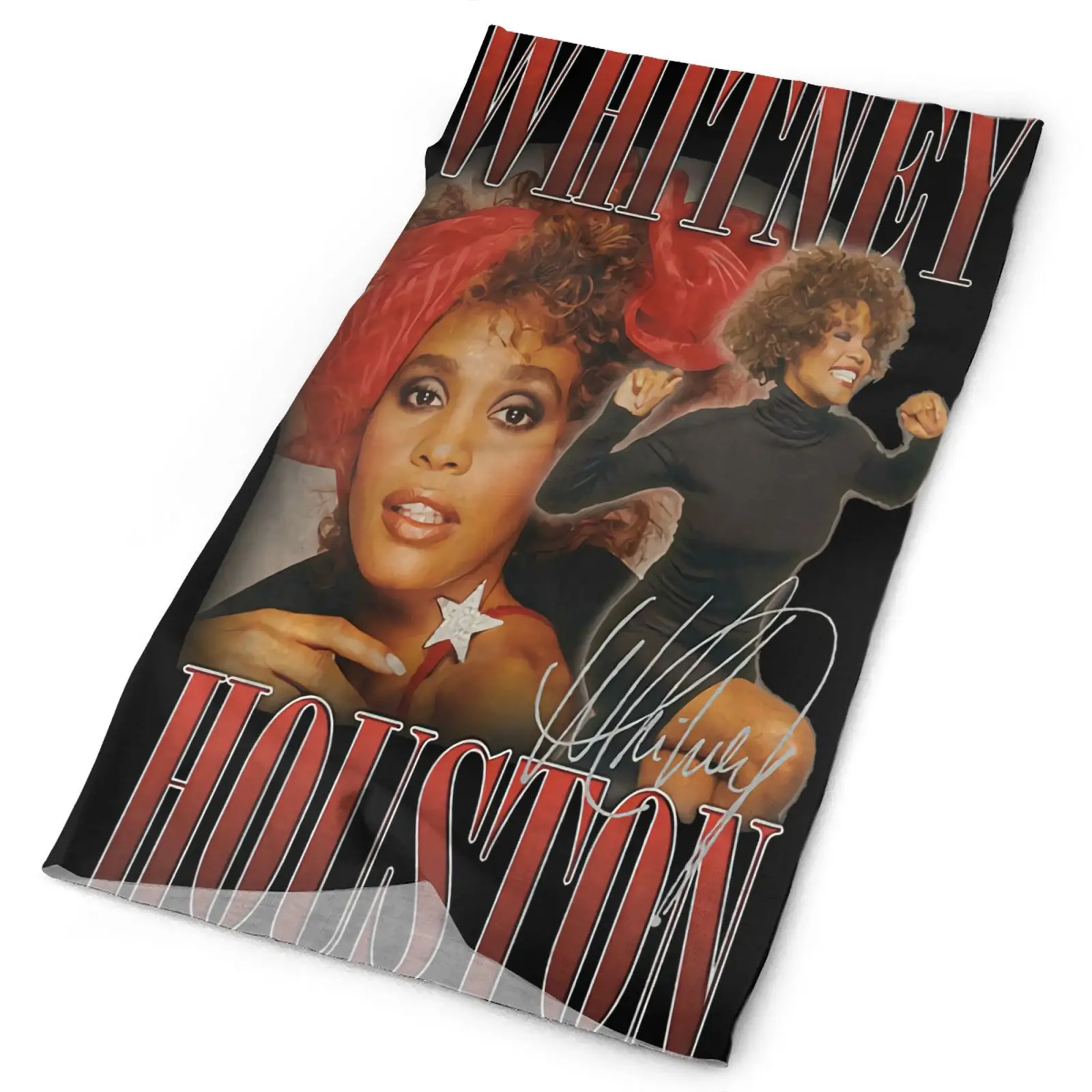 

Официальная Мужская бандана Whitney Хьюстон 90-е 3066, маска на шею для лица, искусственная кожа, маски, охота
