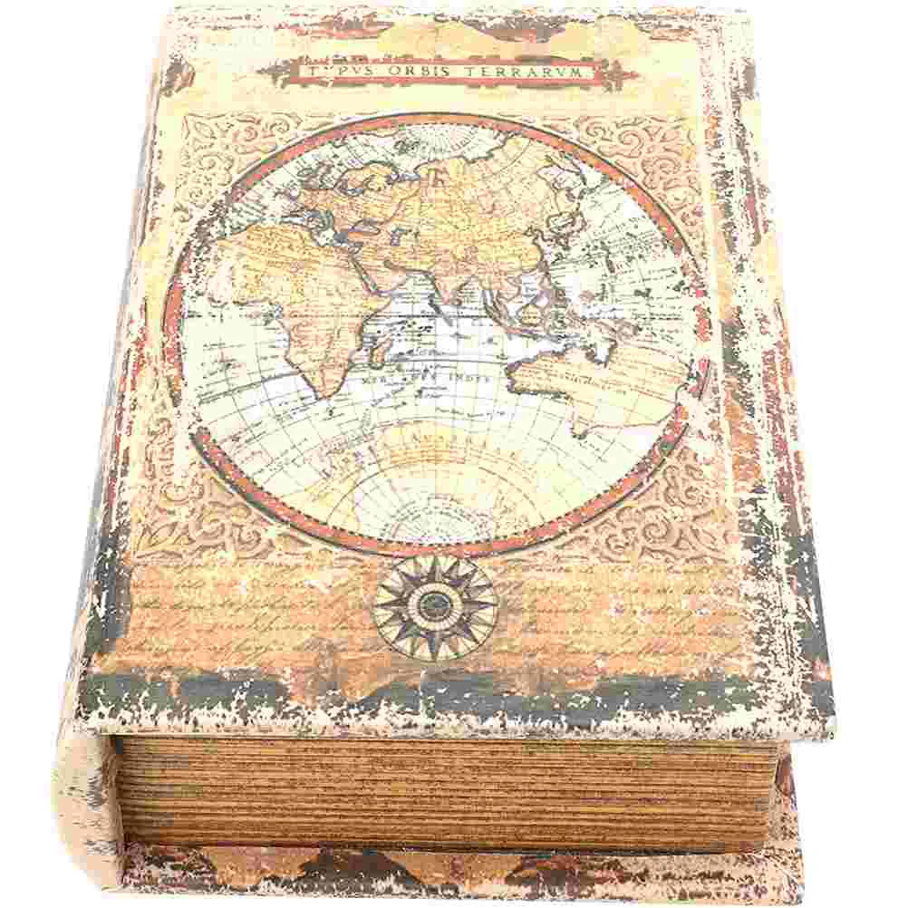 

Коробка для хранения книг, секретный декоративный винтажный демонстрационный чехол для ювелирных украшений, подсвеченный декоративный че...