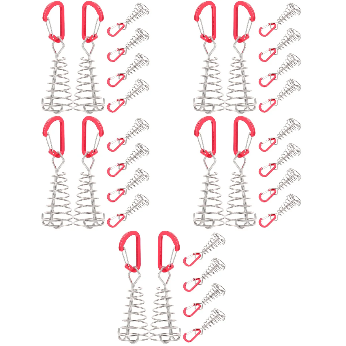 

30 Tent Fixing Buckles Tent Rope Tighteners Professional Tent Cord Buckles Buckles