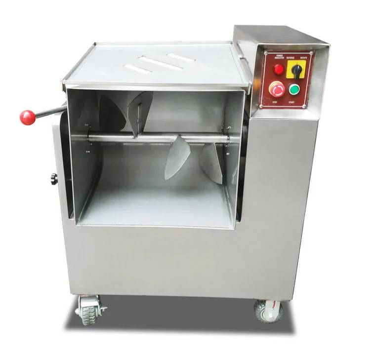 

Food Industrial Meat Mixer with Stainless Steel Hopper