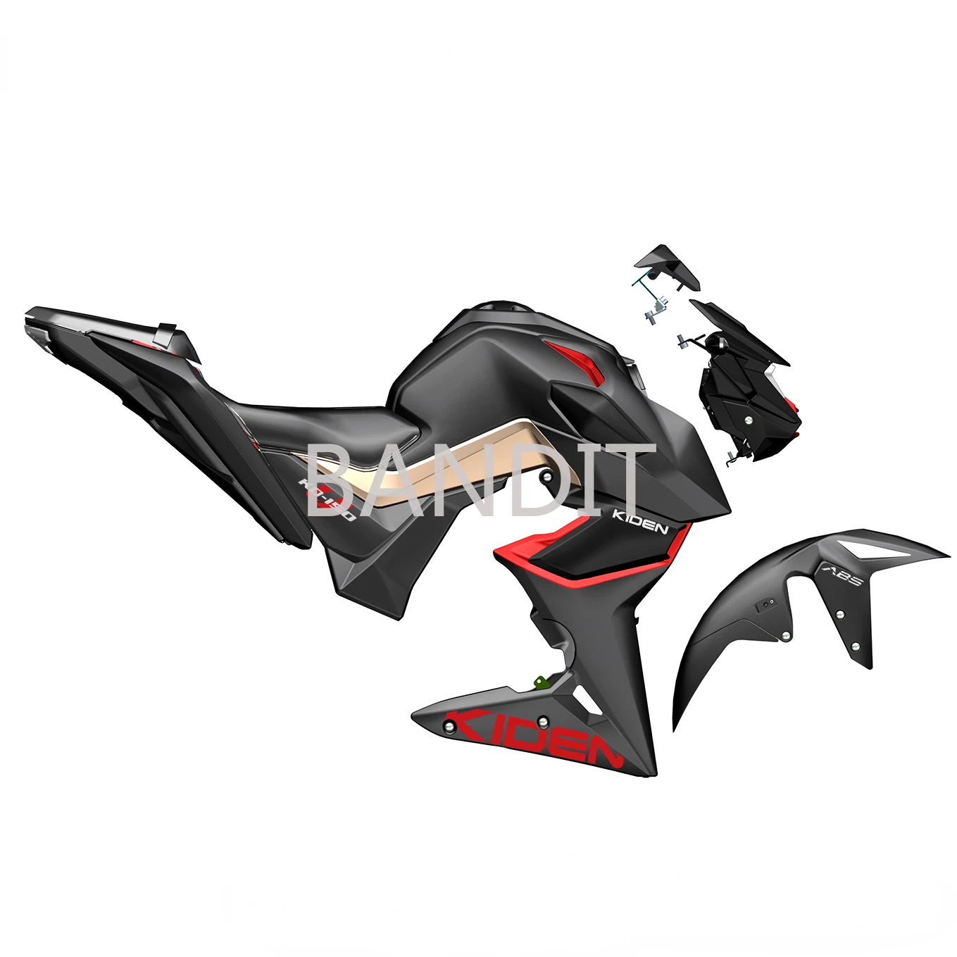 

Корпус мотоцикла для всего автомобиля, пластиковые детали, объемный чехол для топливного бака, боковая крышка, задняя крышка для ZONTES ZT 125 U 125 ...