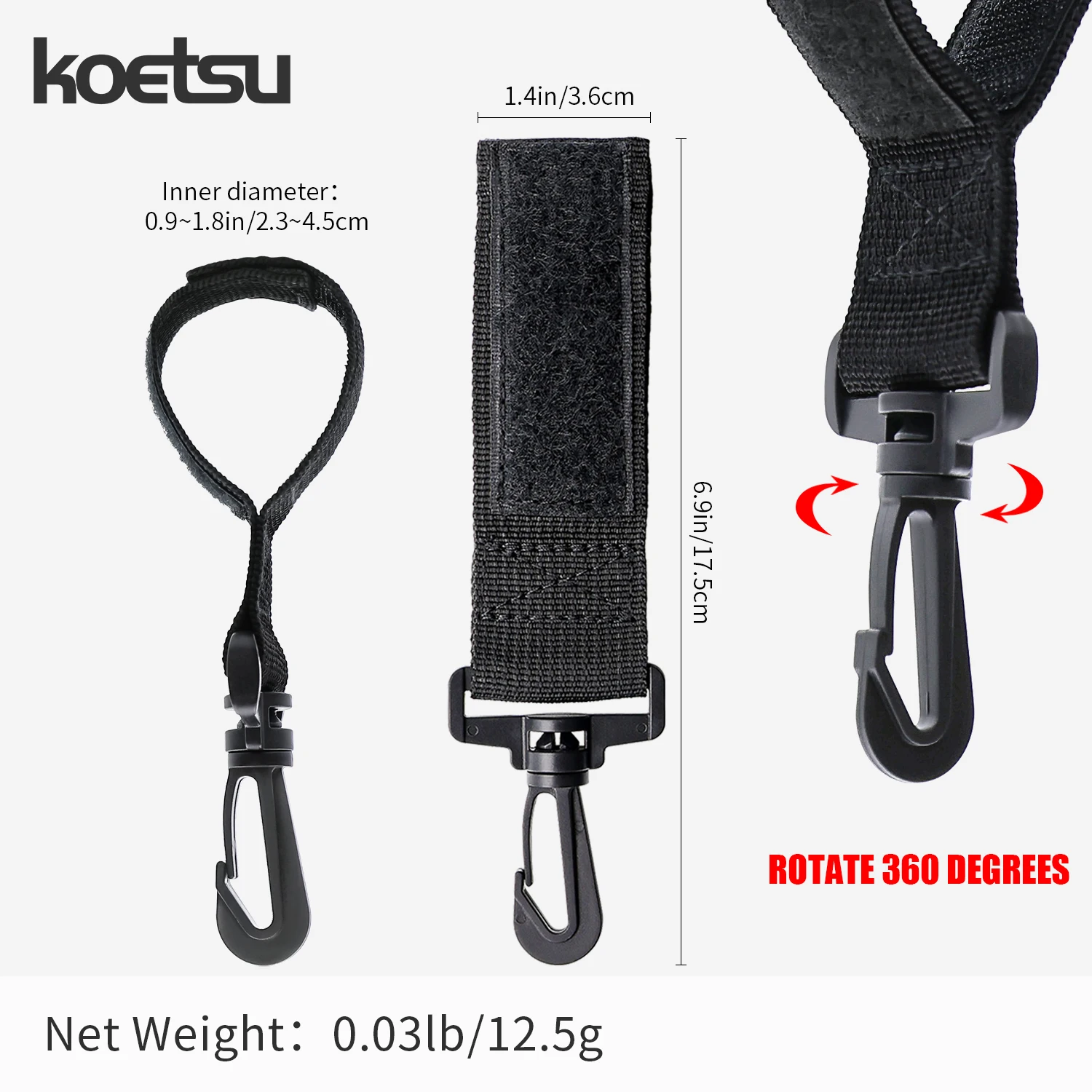 KOETSU 6 шт. крючок для лямки каяка — противоскользящий и противоударный весло с