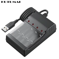 8 slot quick usb battery charger with high speed lndicator light smart adapter for 1 2v aa aaa ni mh ni cd rechargeable battery