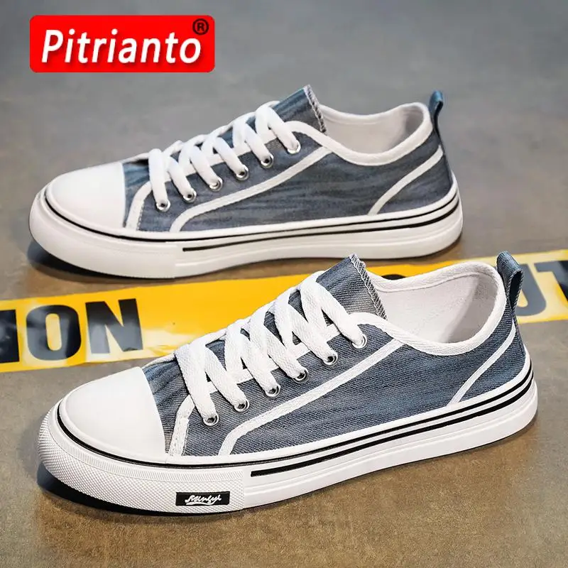 

2023 New Casual Shoes Men Sneakers Outdoor Canvas shoes Walking Shoes Loafers Comfortable Male Footwear tenis hombres