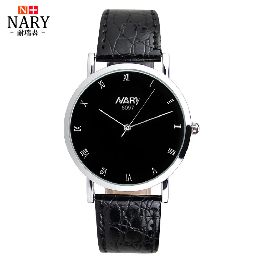 Simple Student Couple Korean Version Fashion Temperament Waterproof Belt Quartz Watch