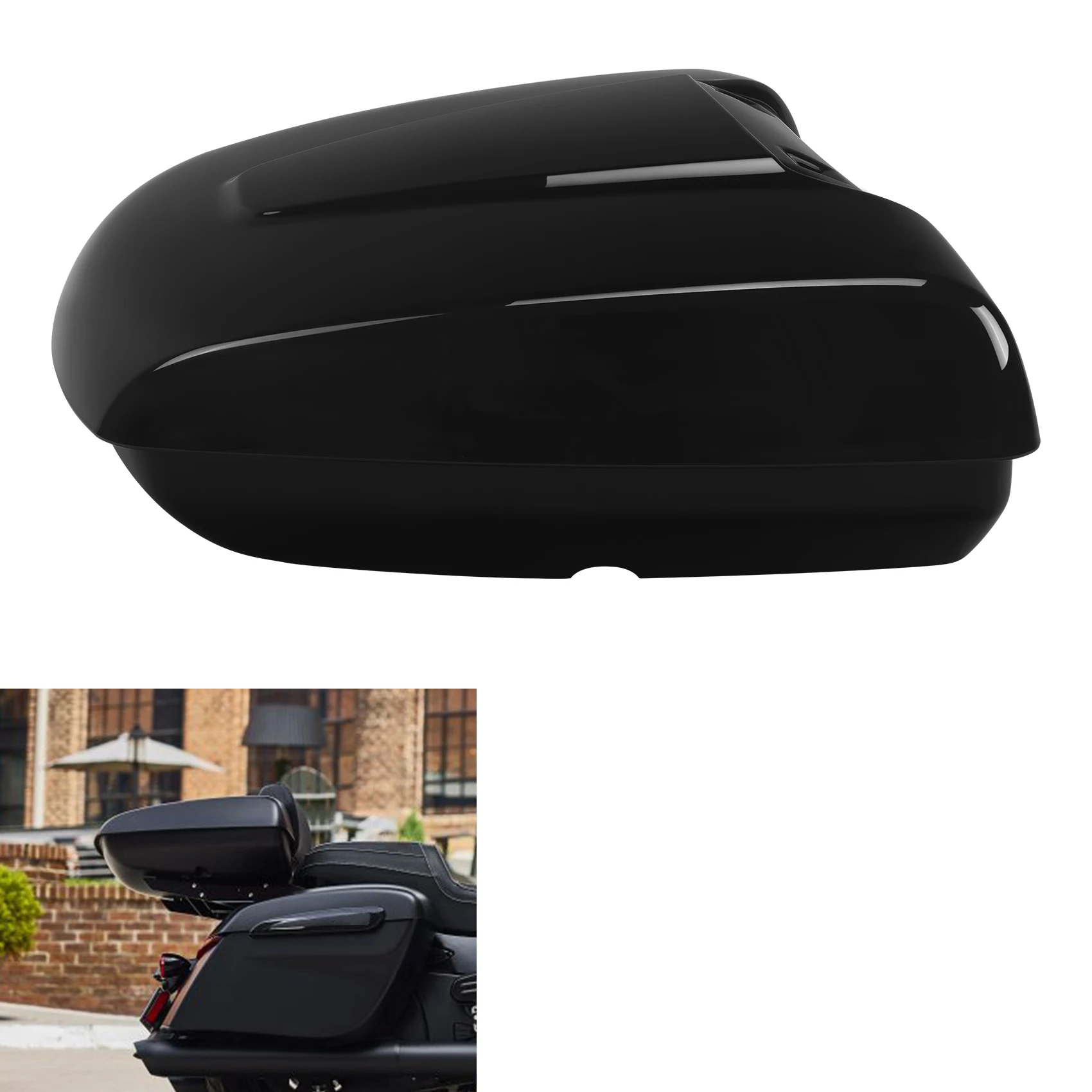 Низкопрофильный багажник для мотоцикла Indian Chief Dark Horse 2016-2023 винтажный 2020 2021 Challenger