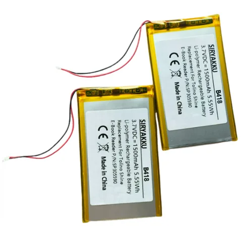 Литий-полимерная батарея 3,7В 1500 мАч для Tolino Shine 1 3 2 HD Tolino Vision 2 3 HD 4 HD