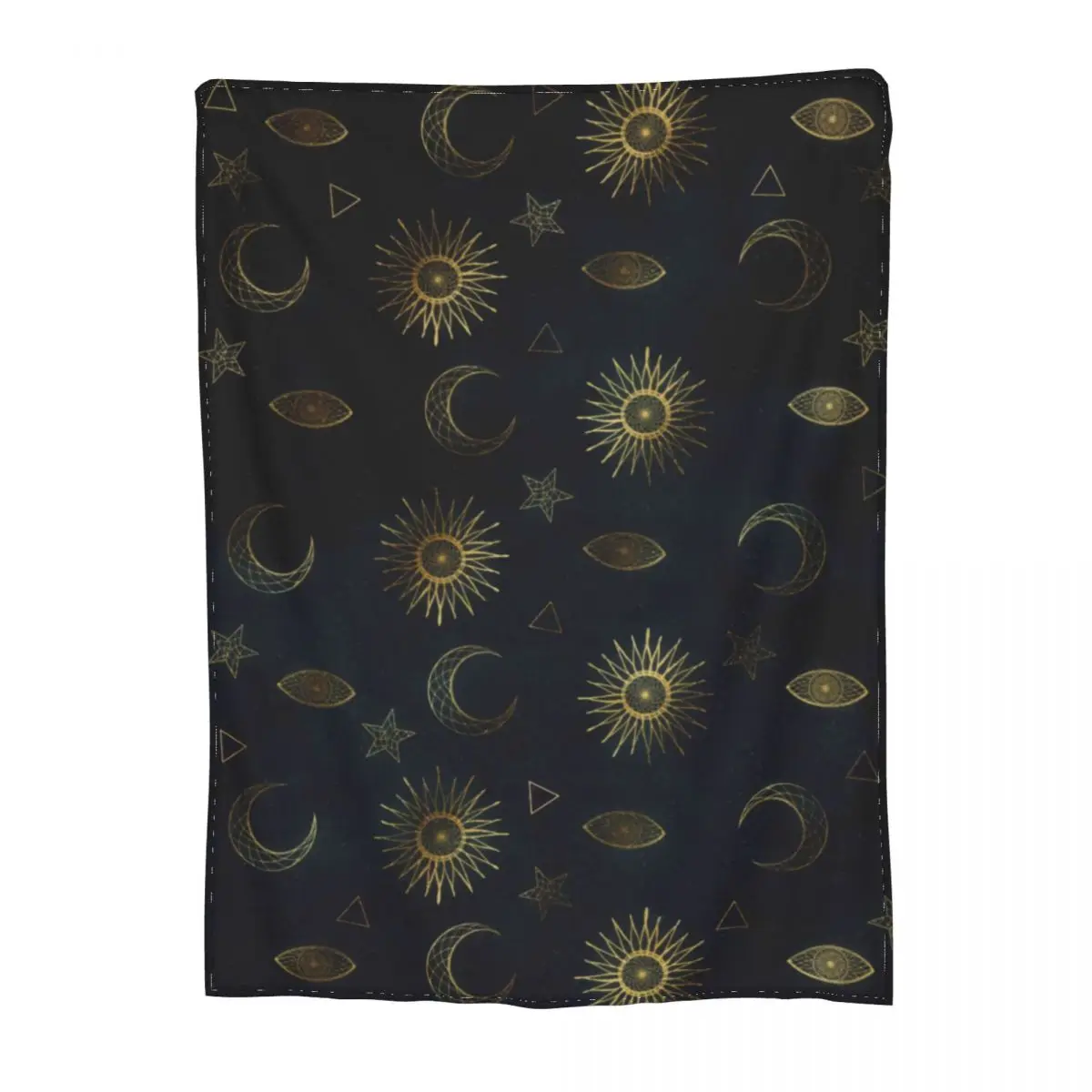 

Волшебное одеяло с символами Золотая Луна солнце звезды пушистое Флисовое одеяло мягкое модное покрывало для медитации