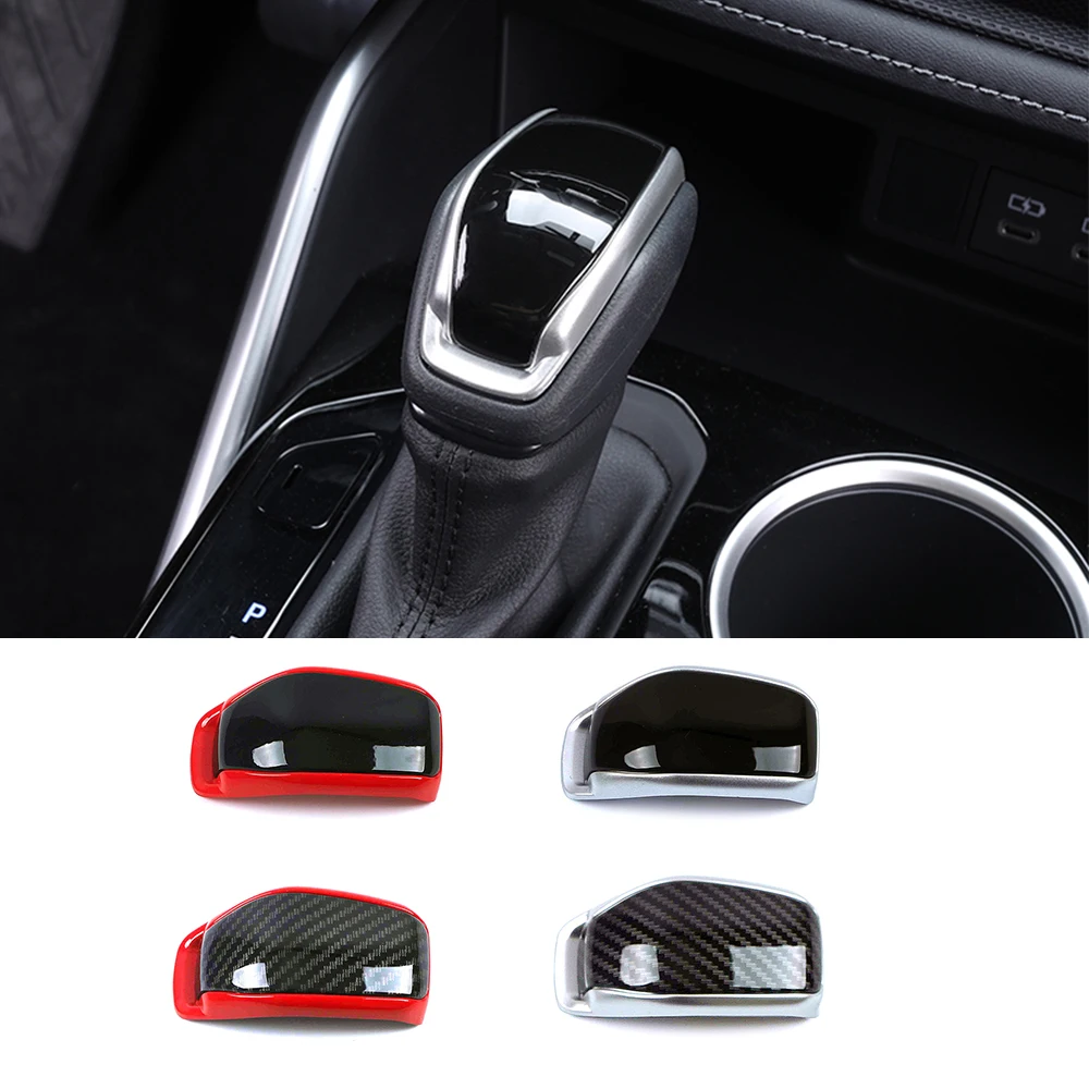 

For Toyota Highlander XU70 2022 Interior Accessories Refit Center Control Gear Shift Lever Knob Cover Trim Color Change Sticker