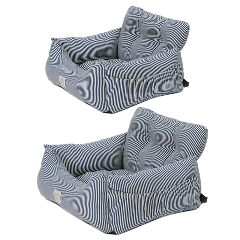 

Dog Car Seat Bed Sofa Travel Dog Car Seats Cover For Small Medium Dogs Front/Back Seat Pet Booster Seat