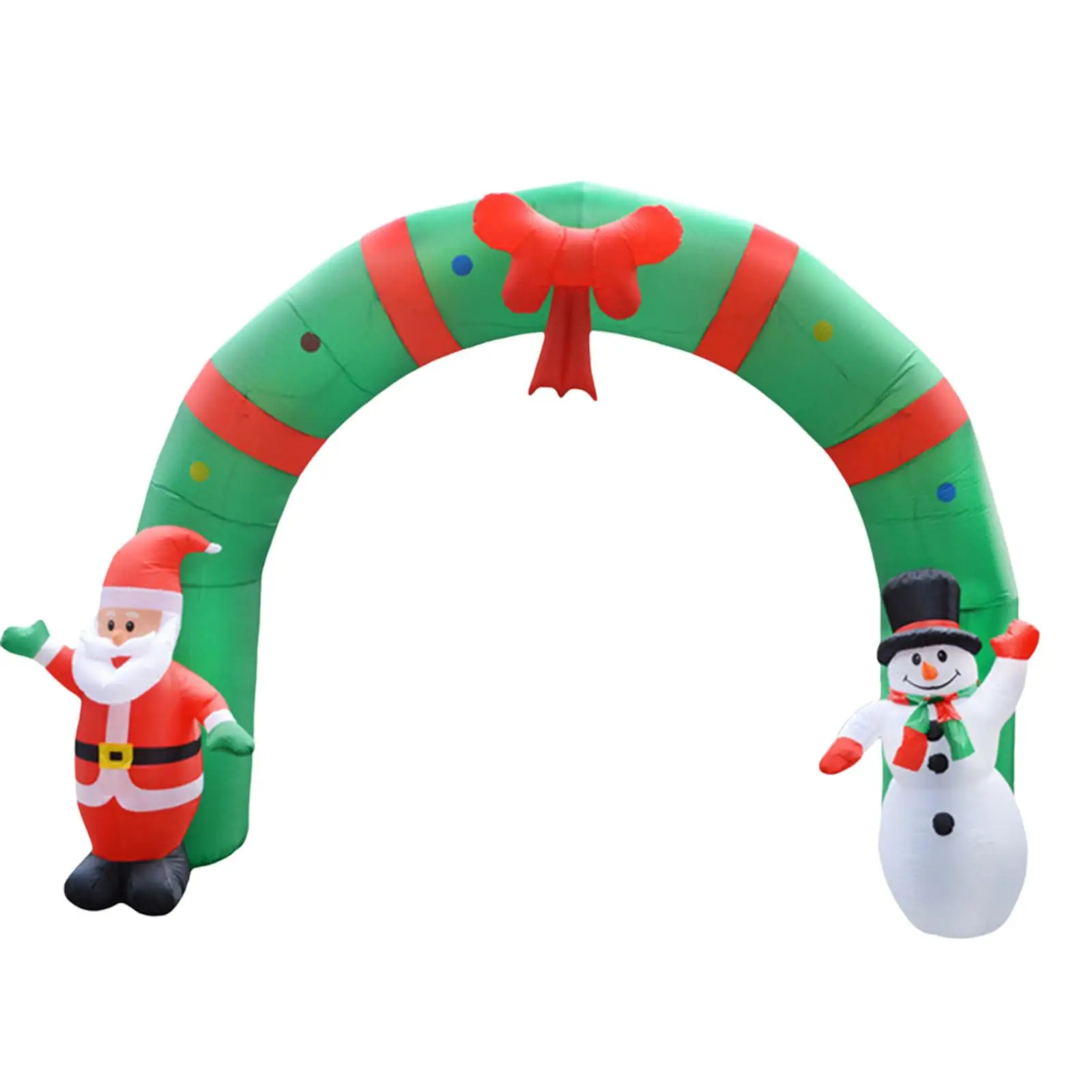 

Lighted Inflatable Santa Claus Doll Arch EU Adapter Waterproof Inflatable Arch for Home