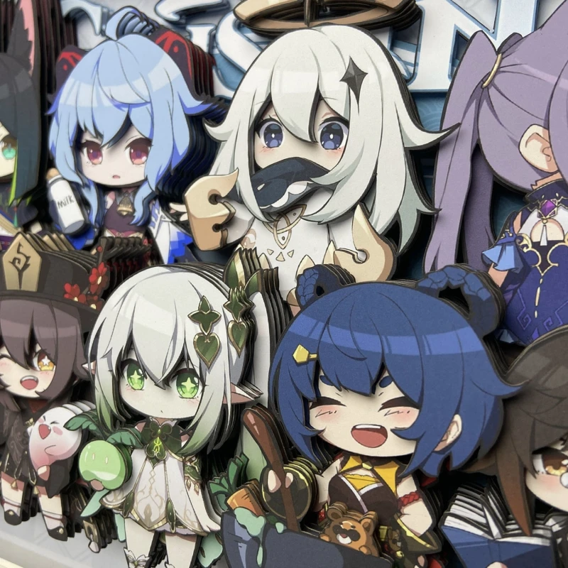 Настенная картина Ночная Ночь в стиле игры