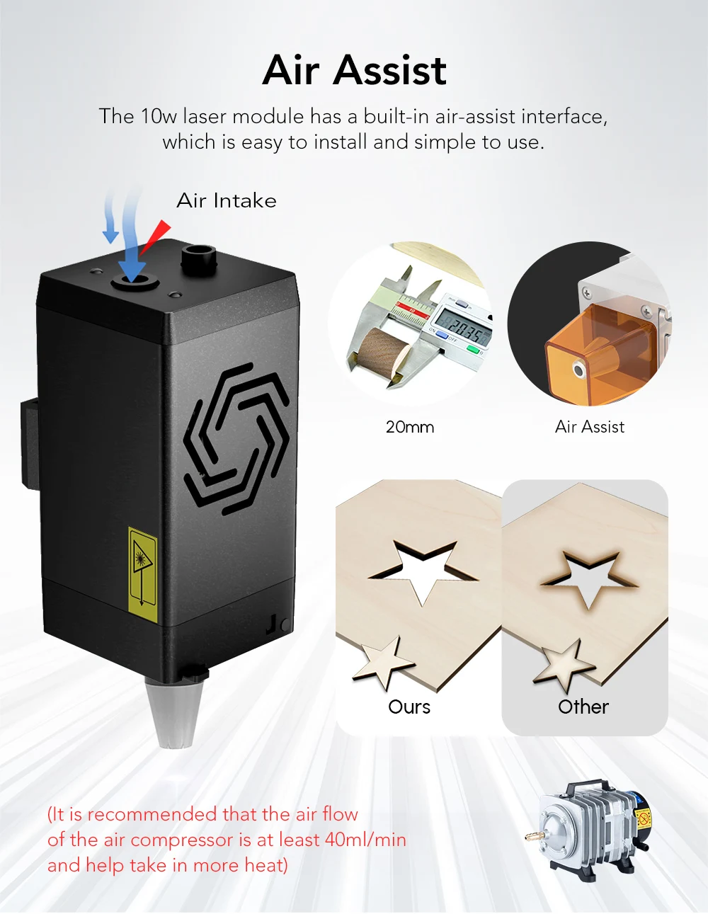 Лазерный гравер для творчества сделай сам GRBL контроль лазерный маркер